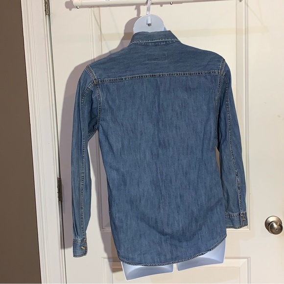 *READ DESCRIPTION* Levi Strauss women’s Signature Denim Shirt Sz Small - Picture 8 of 8